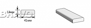 Товар Притворная планка 2000x41x13 BRK40